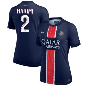 Paris Saint-Germain Achraf Hakimi #2 Hemmatröja Kvinnor 2024-25 Kortärmad